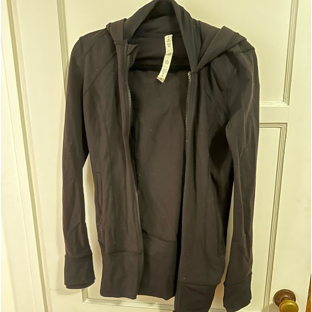 Black Lululemon jacket size 6